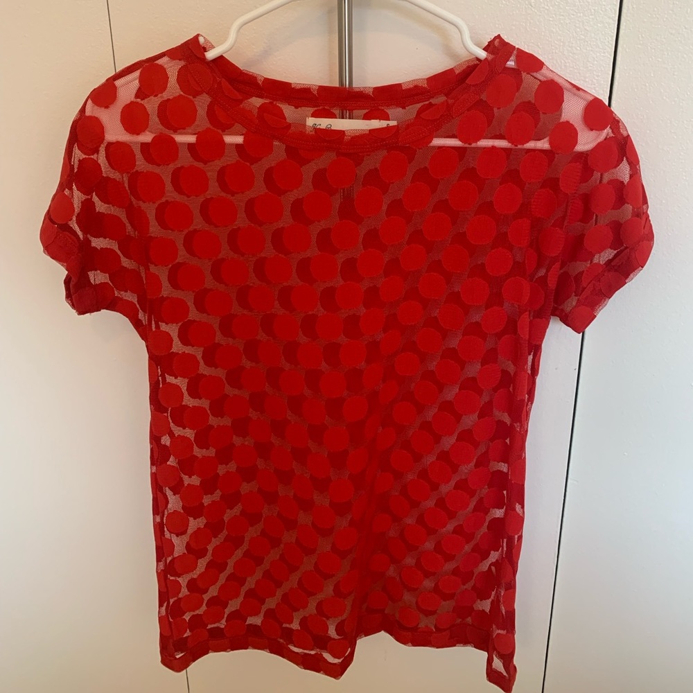 Polka Dot Sheet Blouse